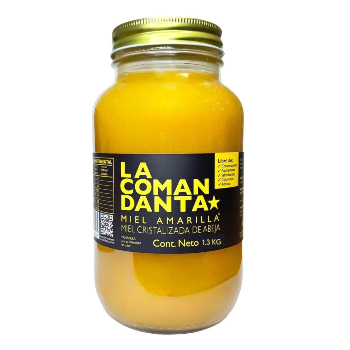 MIEL AMARILLA LA COMANDANTA (Jumbo) (1.3 kg)
