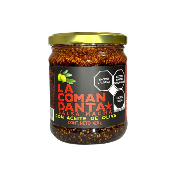 SALSA MACHA CON ACEITE DE OLIVA (420g)