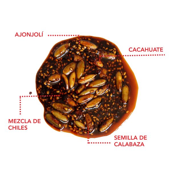 SALSA MACHA LA COMANDANTA (familiar) (440g)