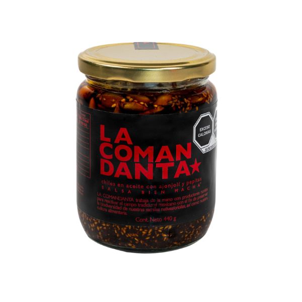 SALSA MACHA LA COMANDANTA (familiar) (440g)