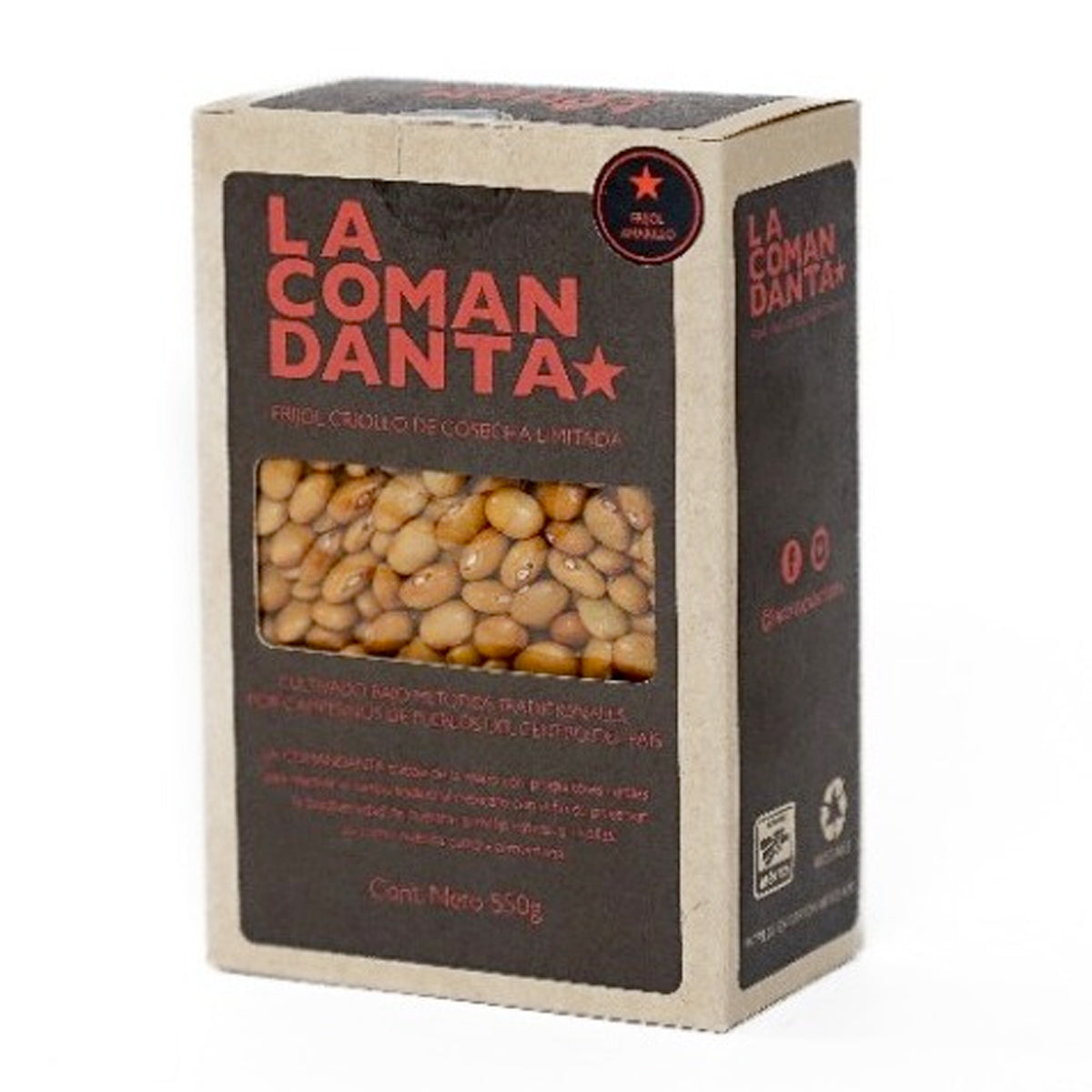 FRIJOL AMARILLO DE COSECHA LIMITADA (550g)