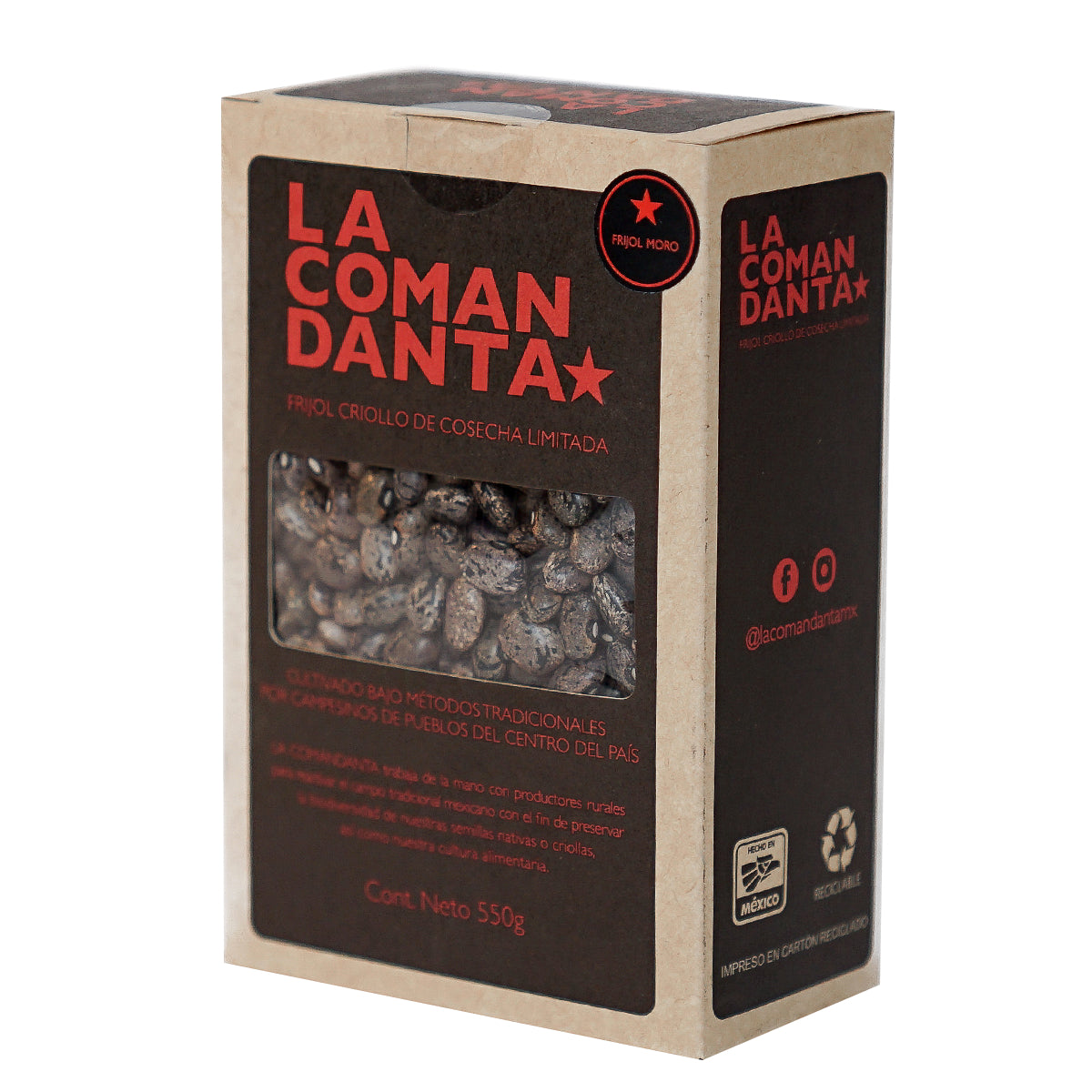 FRIJOL MORO DE COSECHA LIMITADA (550g)