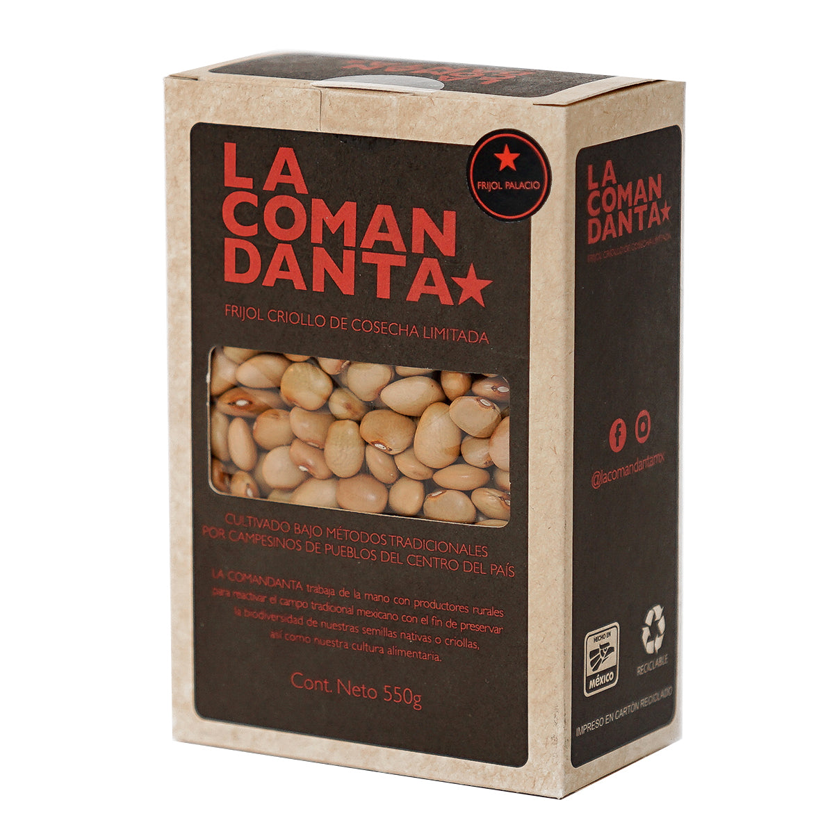 FRIJOL PALACIO DE COSECHA LIMITADA (550g)