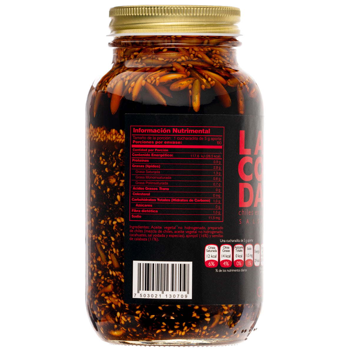 SALSA MACHA LA COMANDANTA (Jumbo) (950g)